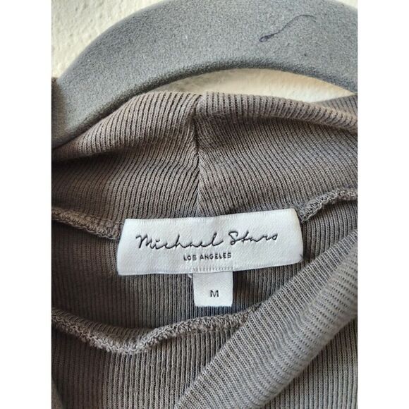 Michael Stars Helena Shine Mock Neck‎ Tee | Size M - Picture 6 of 9